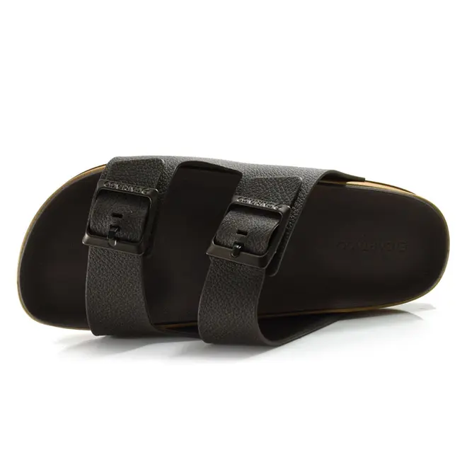 Chinelo Slide Masculino Cartago Milão Plus Marrom 12501