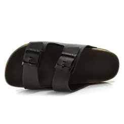 Chinelo Slide Masculino Cartago Milão Plus Marrom 12501