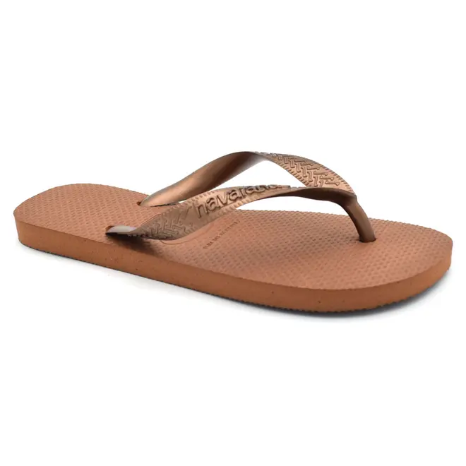 Chinelo Havaianas Top Tiras Marrom 4137428