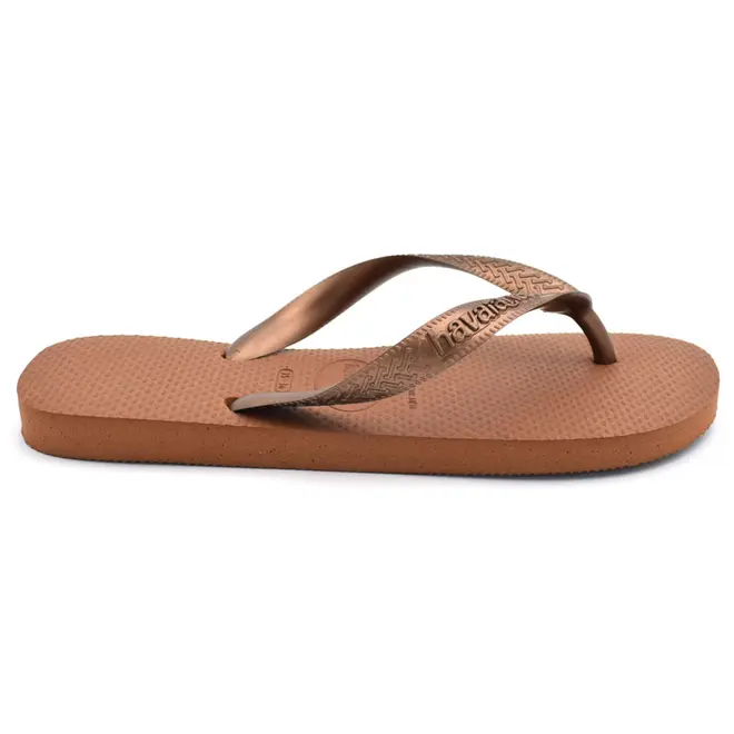 Chinelo Havaianas Top Tiras Marrom 4137428