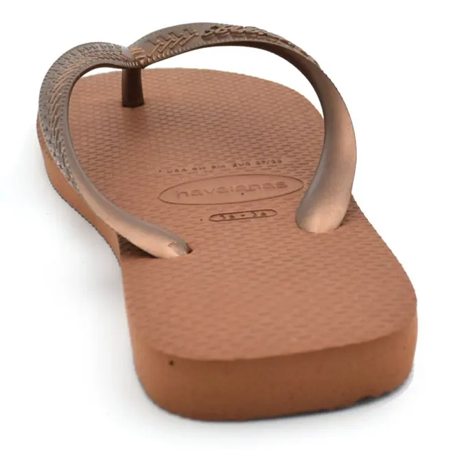 Chinelo Havaianas Top Tiras Marrom 4137428