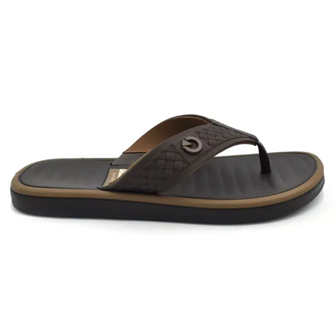 Chinelo Masculino Cartago Coimbra III Marrom 12654