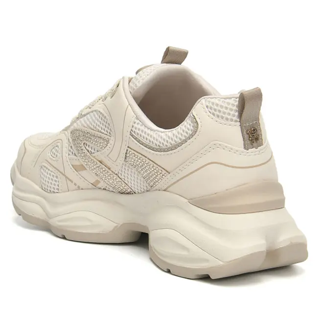 Tênis Casual Feminino Via Marte Creme 158-025-09