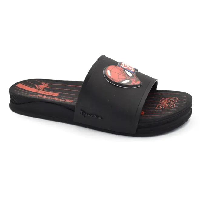 Chinelo Slide de Menino Ipanema Marvel Preto 27520
