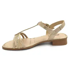 Sandália Feminina Mississipi Bege J2293