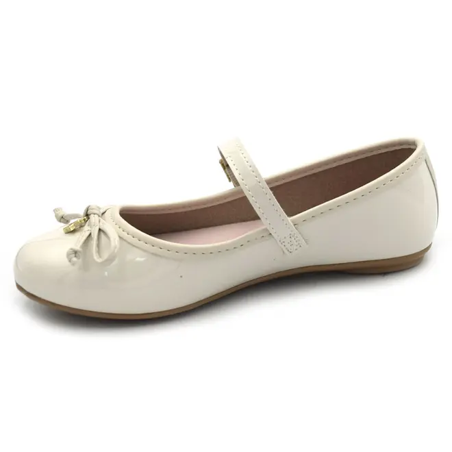 Sapatilha Infantil Molekinha do 26 ao 34 Off White 2502.1009.13488
