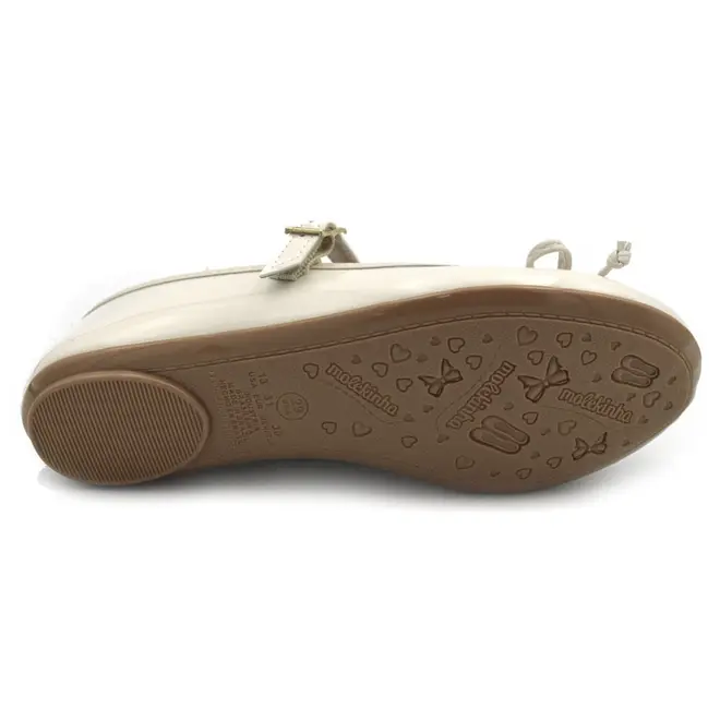 Sapatilha Infantil Molekinha do 26 ao 34 Off White 2502.1009.13488