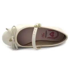 Sapatilha Infantil Molekinha do 26 ao 34 Off White 2502.1009.13488