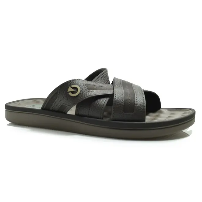 Chinelo Slide Masculino Cartago Alabama Marrom 12203