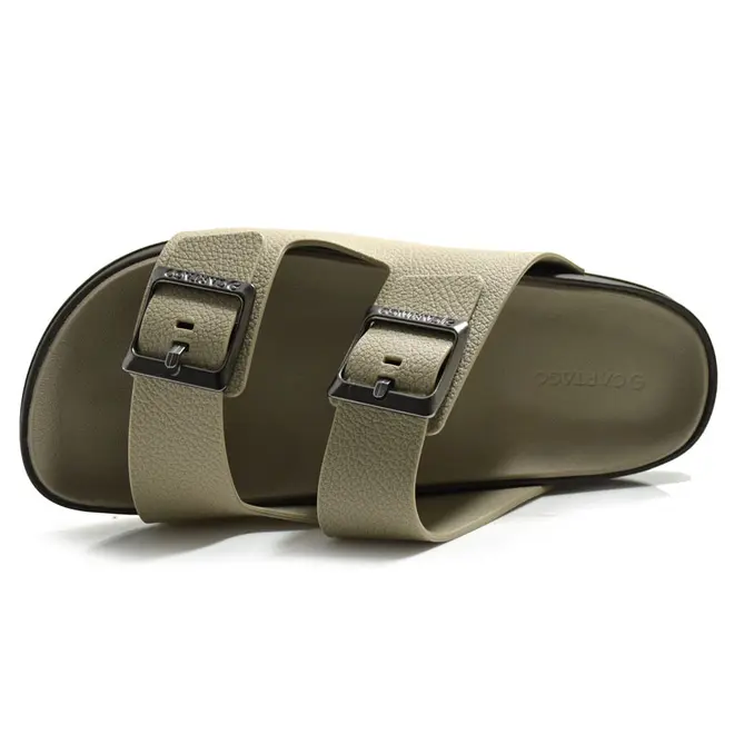 Chinelo Slide Masculino Cartago Milão Plus Bege 12501