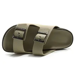 Chinelo Slide Masculino Cartago Milão Plus Bege 12501