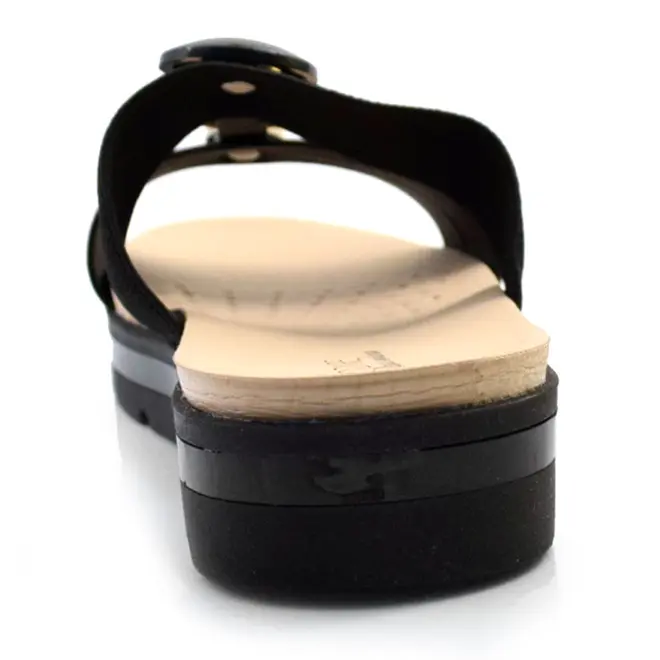 Sandália Flat Feminina Modare Preto 7132.138.22454