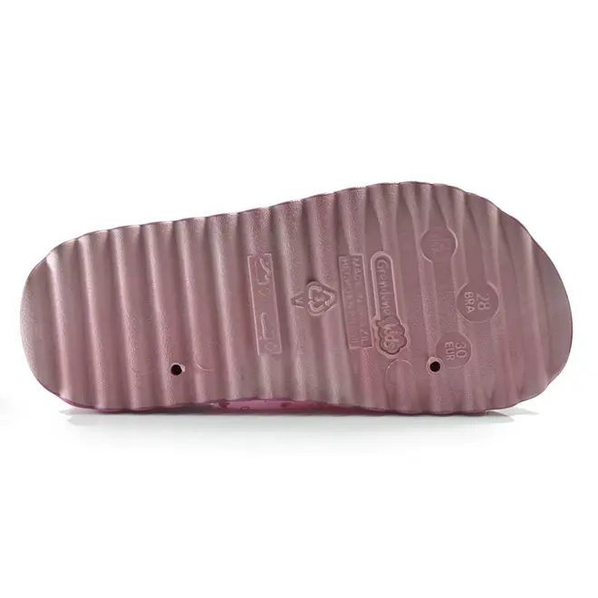 Sandália Flat Infantil Grendene Hello Kitty Summer Rosa 23280