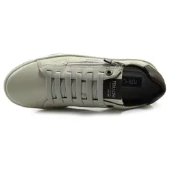 Sapatênis Masculino de Couro Ferracini Vox Creme 8052
