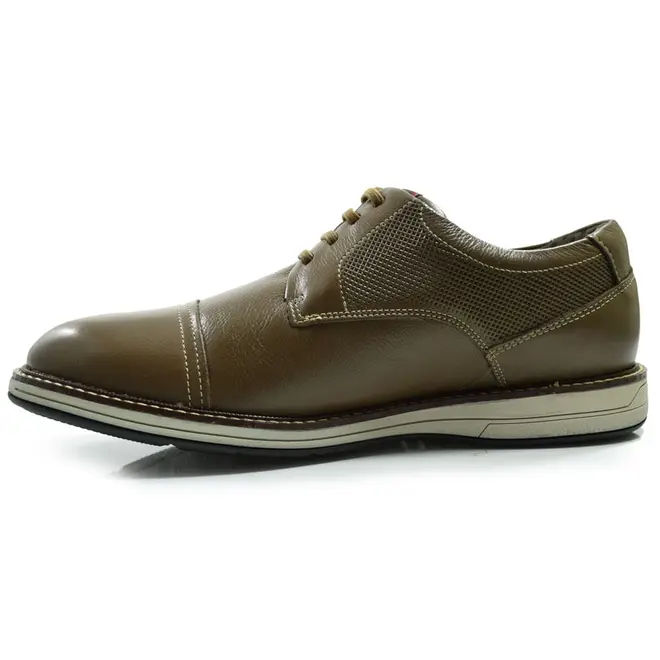 Sapato Social de Couro Ferracini Kingston Marrom 6151