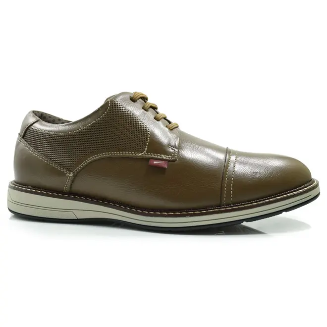 Sapato Social de Couro Ferracini Kingston Marrom 6151