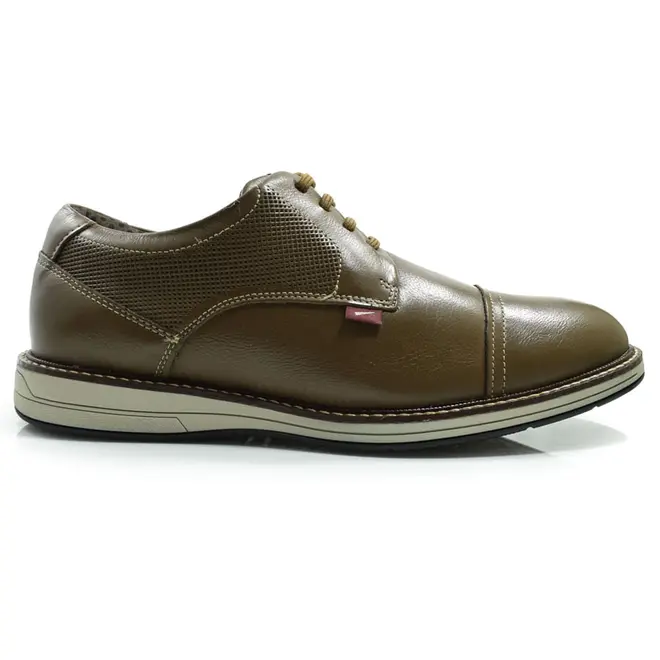Sapato Social de Couro Ferracini Kingston Marrom 6151