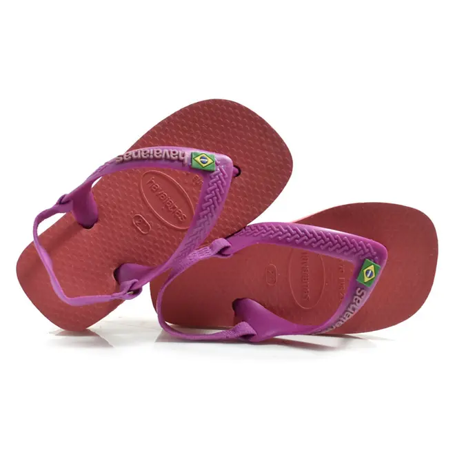Chinelo Baby Havaianas Brasil Rosa 4140577
