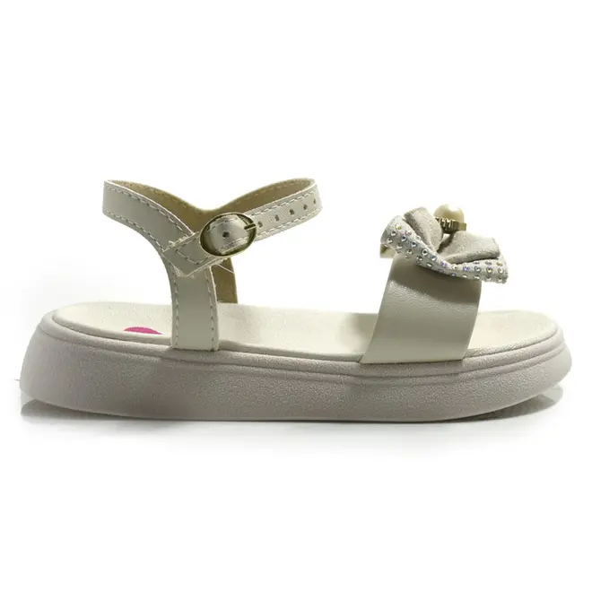 Papete Infantil Molekinha do 17 ao 25 Off White 2733.110.9569