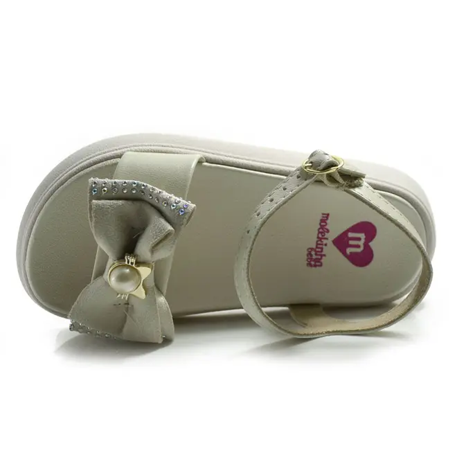 Papete Infantil Molekinha do 17 ao 25 Off White 2733.110.9569