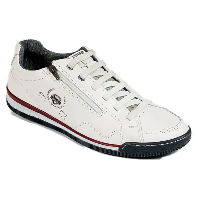 Sapatênis Casual Masculino Pegada - Branco