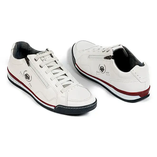 Sapatênis Casual Masculino Pegada - Branco