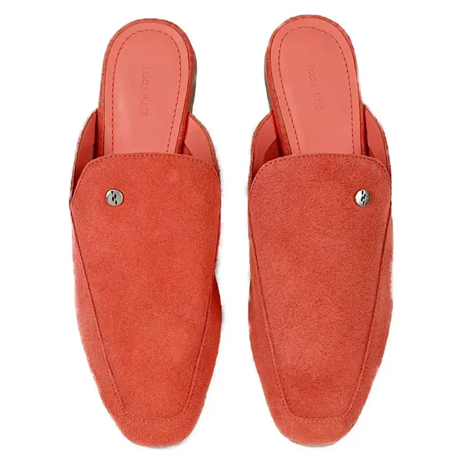 Tamanco Mule Itapuã Couro Coral Feminino