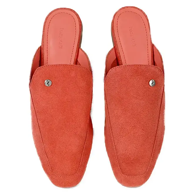 Tamanco Mule Itapuã Couro Coral Feminino