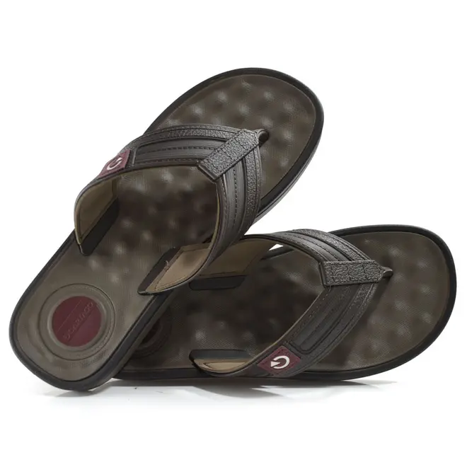 Chinelo Masculino Cartago Alabama Marrom 11859 MAR/25