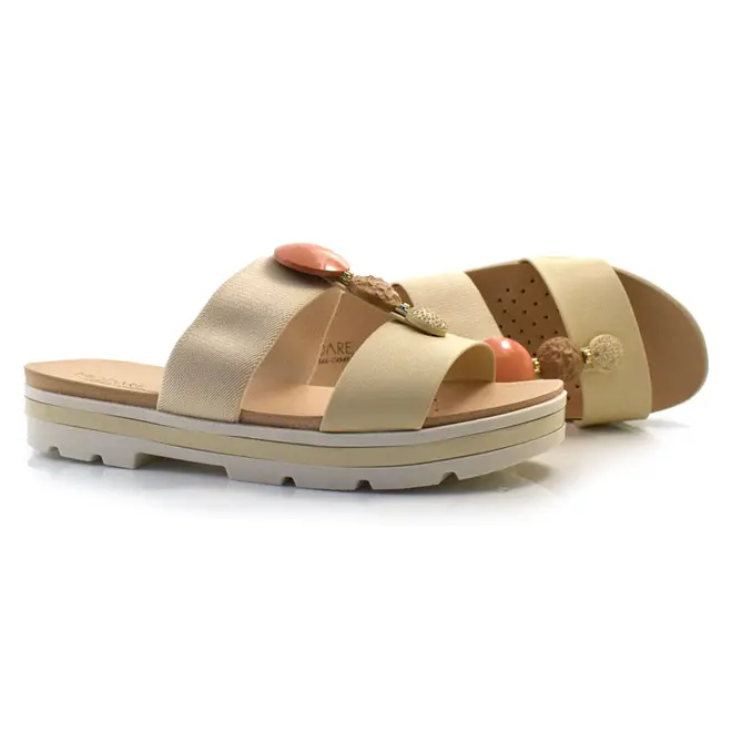 Sandália Flat Feminina Modare Off White 7132.138.22454