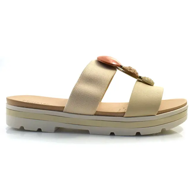 Sandália Flat Feminina Modare Off White 7132.138.22454