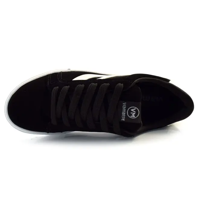 Tênis Casual Feminino Via Marte Preto 016-012-03