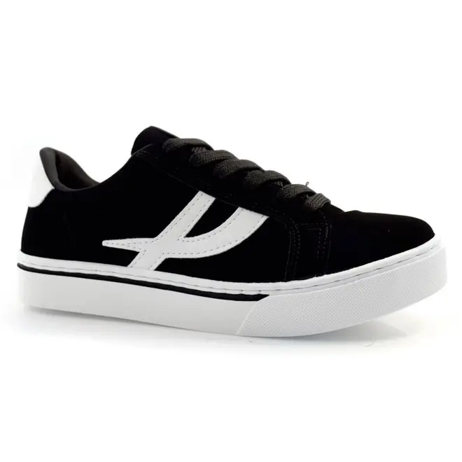 Tênis Casual Feminino Via Marte Preto 016-012-03