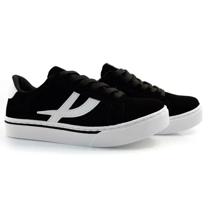 Tênis Casual Feminino Via Marte Preto 016-012-03
