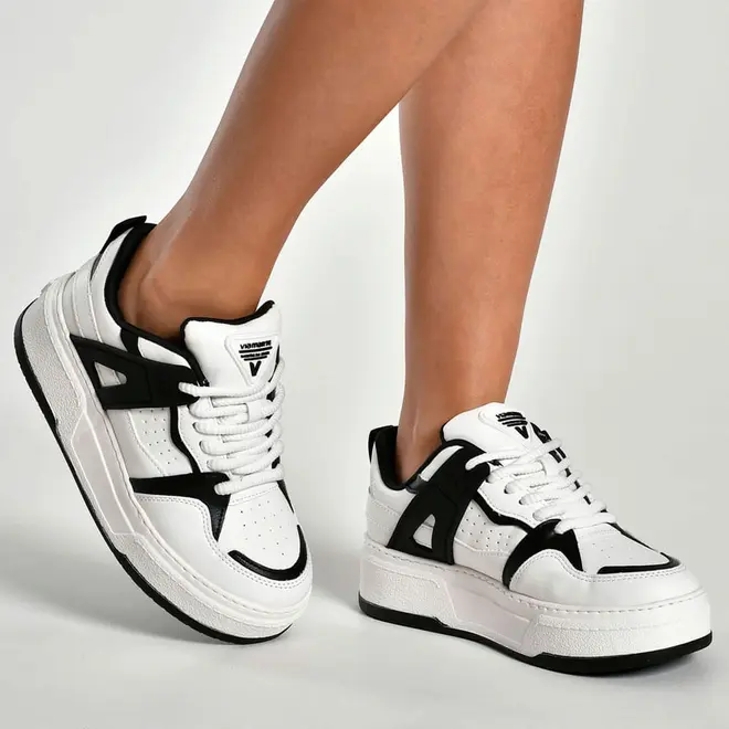 Tênis Casual Feminino Via Marte Branco 304-001-01