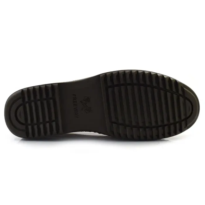 Sapatilha de Couro Masculina Free Way Logan Marrom LOGANX-2