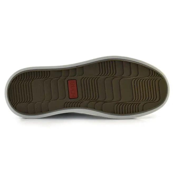 Sapatênis de Couro Masculino Ferracini Gold Preto 2075