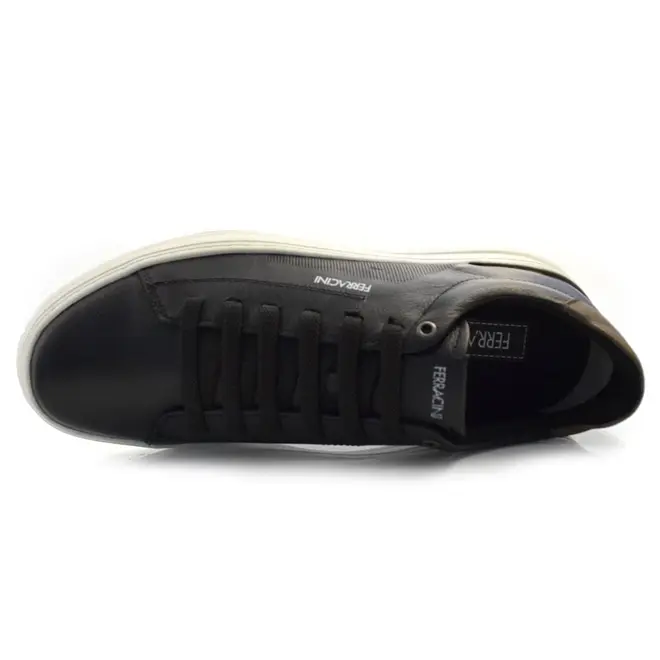 Sapatênis de Couro Masculino Ferracini Gold Preto 2075