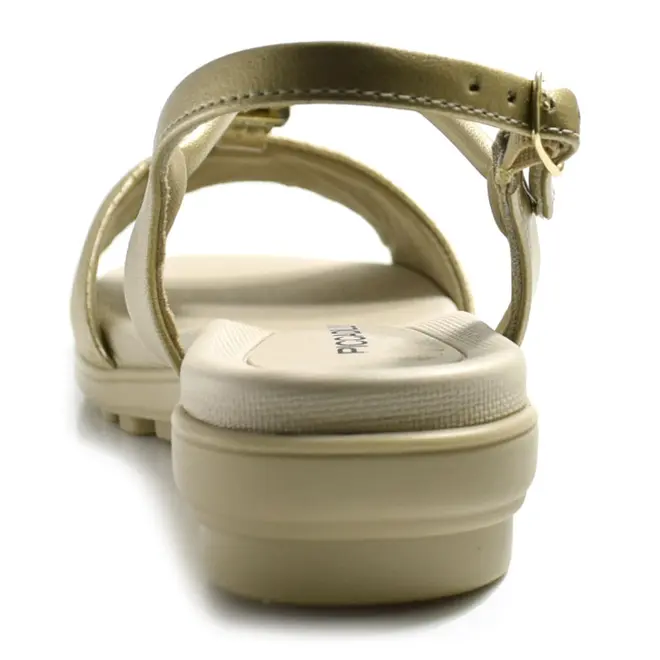 Sandália Feminina Piccadilly Dourado 523008