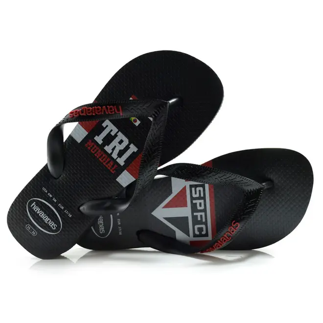 Chinelo Masculino Havaianas São Paulo Preto 4148307 AD