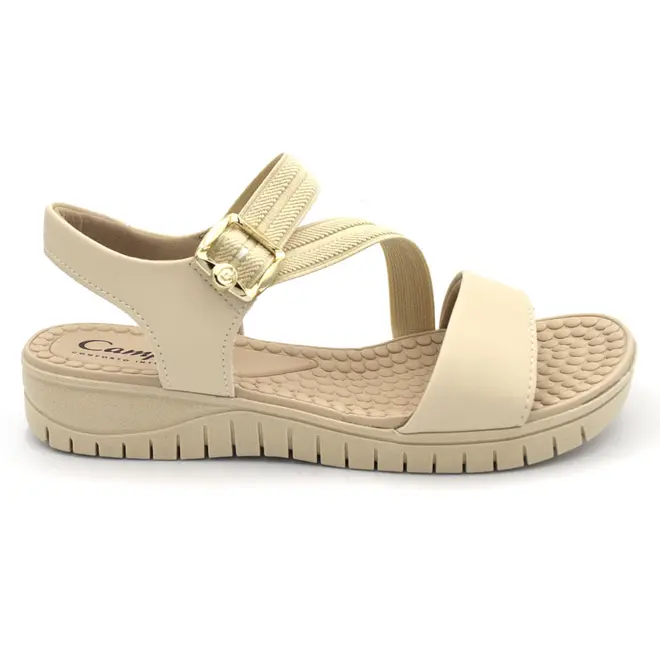 Papete Feminina Campesí Creme CE851