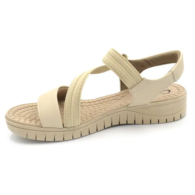 Papete Feminina Campesí Creme CE851