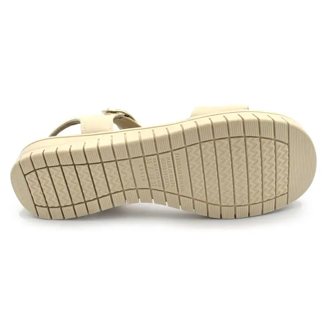 Papete Feminina Campesí Creme CE851