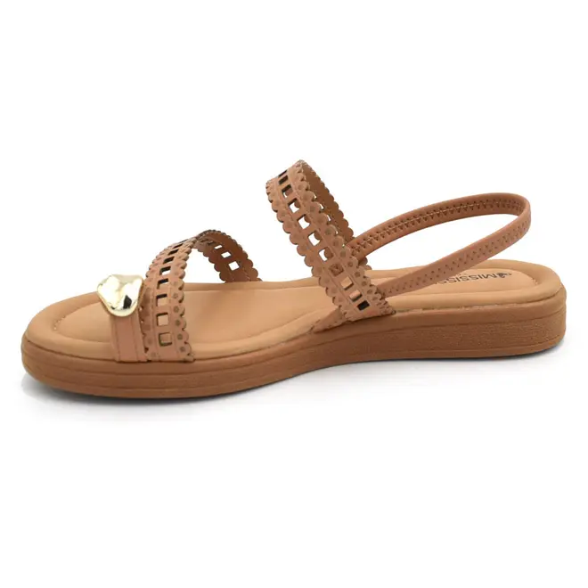 Papete Feminina Mississipi Marrom J2022