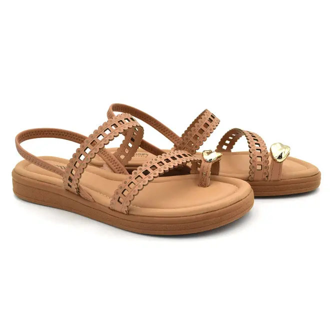 Papete Feminina Mississipi Marrom J2022