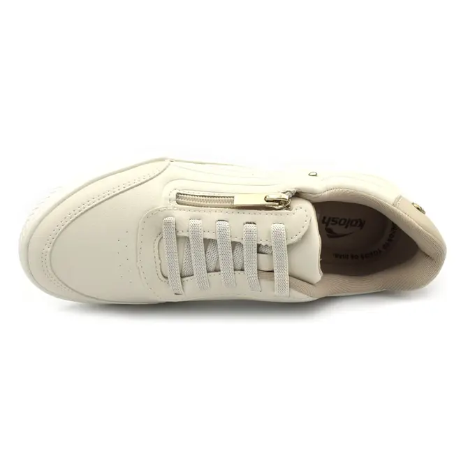 Tênis Casual Feminino Kolosh Off White C3019B
