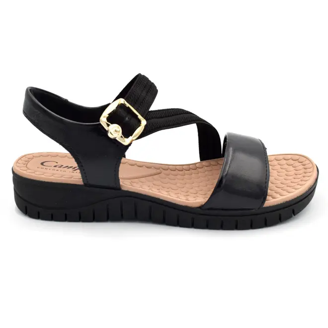 Papete Feminina Campesí Preto CE851