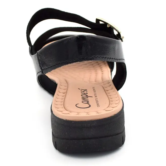 Papete Feminina Campesí Preto CE851