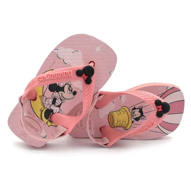 Chinelo Havaianas Baby Disney Classic Rosa 4137007