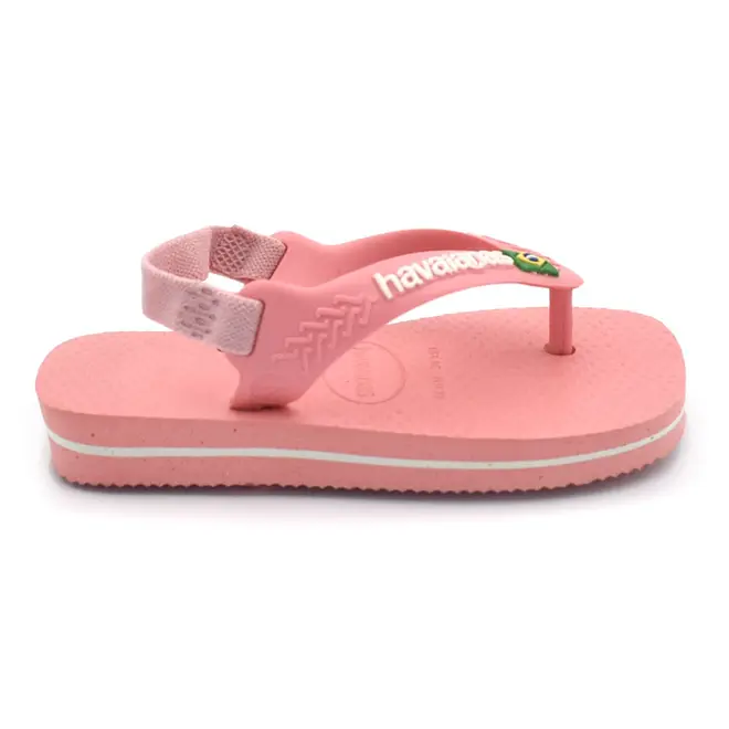 Chinelo Baby Havaianas Brasil Rosa 4140577